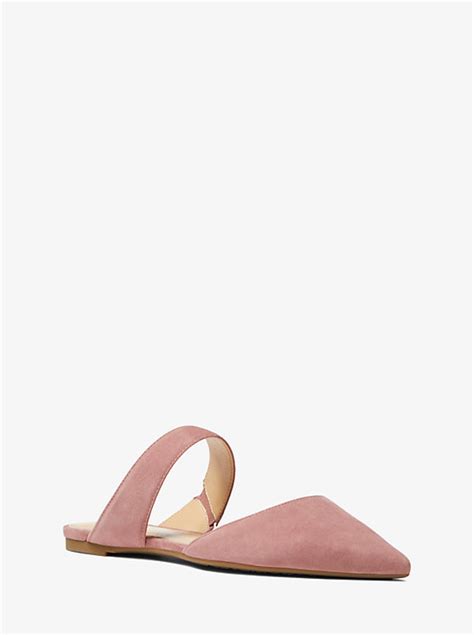 michael kors verona - Verona Suede Mule .